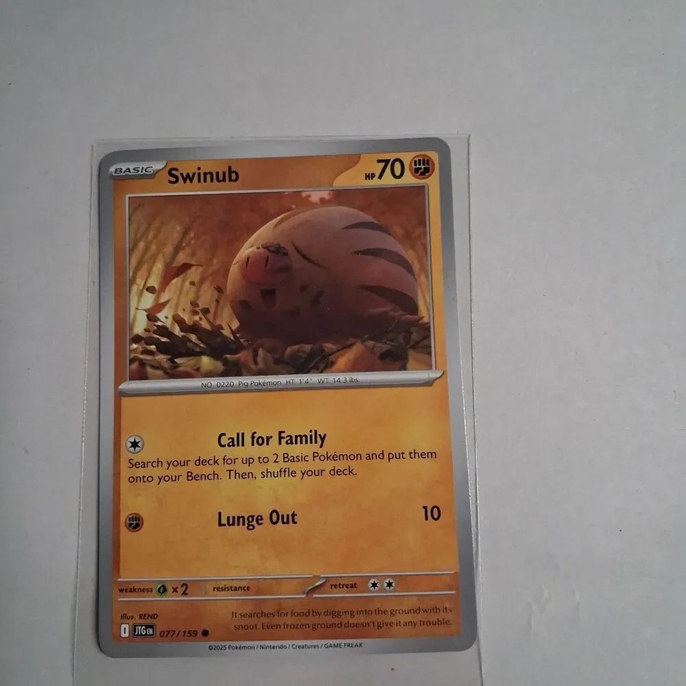 Swinub 077/159 Sv09: Journey Together Reverse Holo